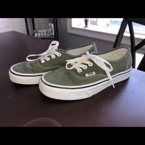 Olive green vans